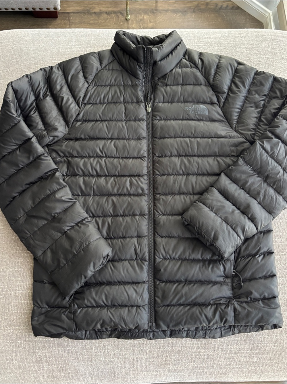 The North Face Men's Black Quilted Packable Puffer Jacket